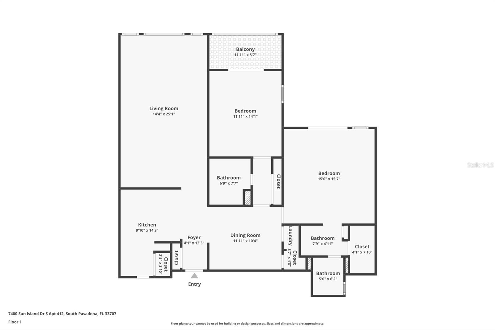 Image 7 of 44 For 7400 Sun Island Drive S 412