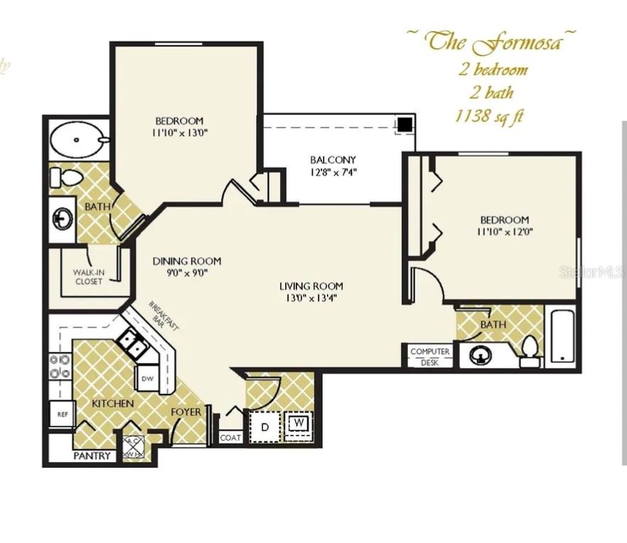Image 14 of 14 For 10025 Courtney Palms Boulevard 102