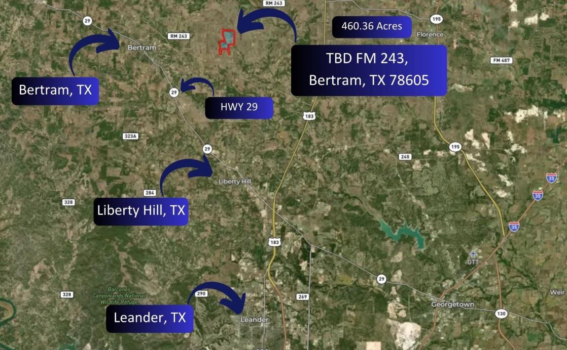 Details for 000 Fm 243  , Bertram, TX 78605