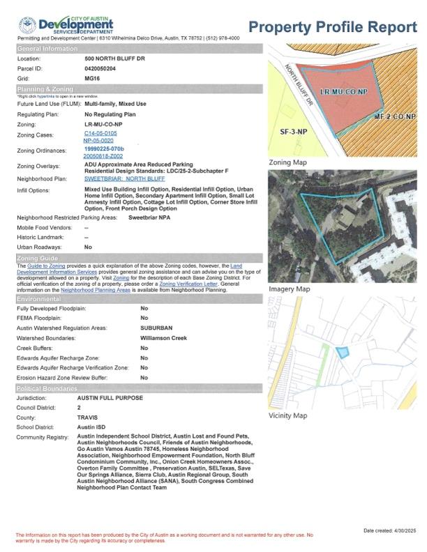 Image 2 of 21 For 500 North Bluff Dr