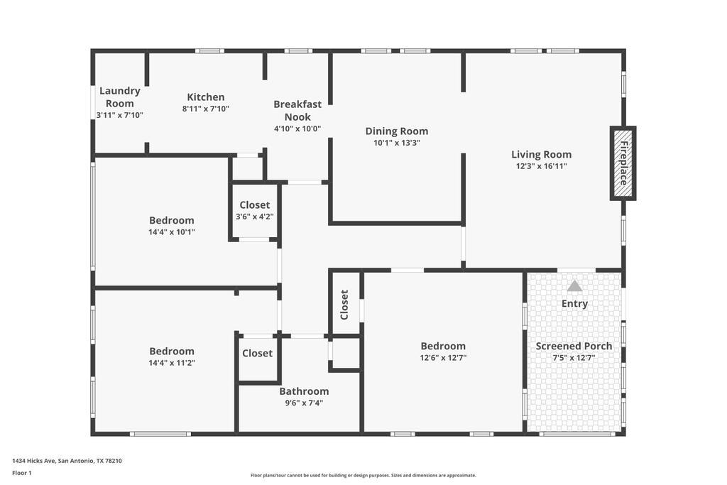 Image 3 of 28 For 1434 Hicks Ave