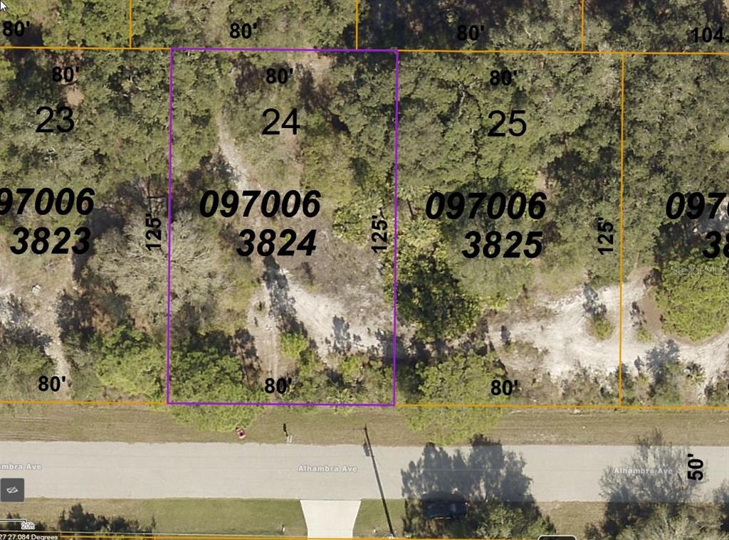 Listing Details for Alhambra Avenue, NORTH PORT, FL 34291