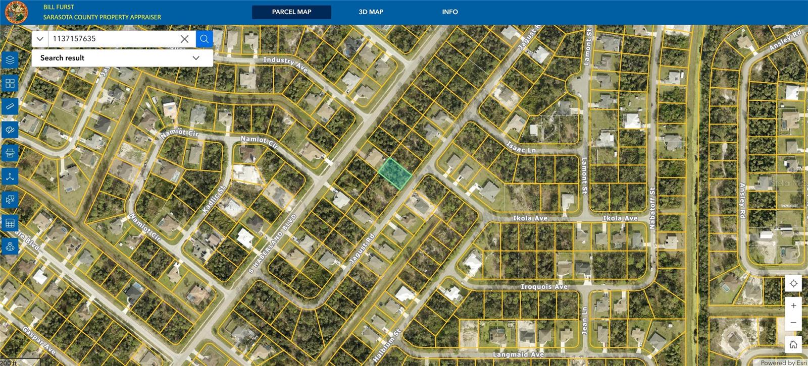 Listing Details for  Jagust Road , NORTH PORT, FL 34288