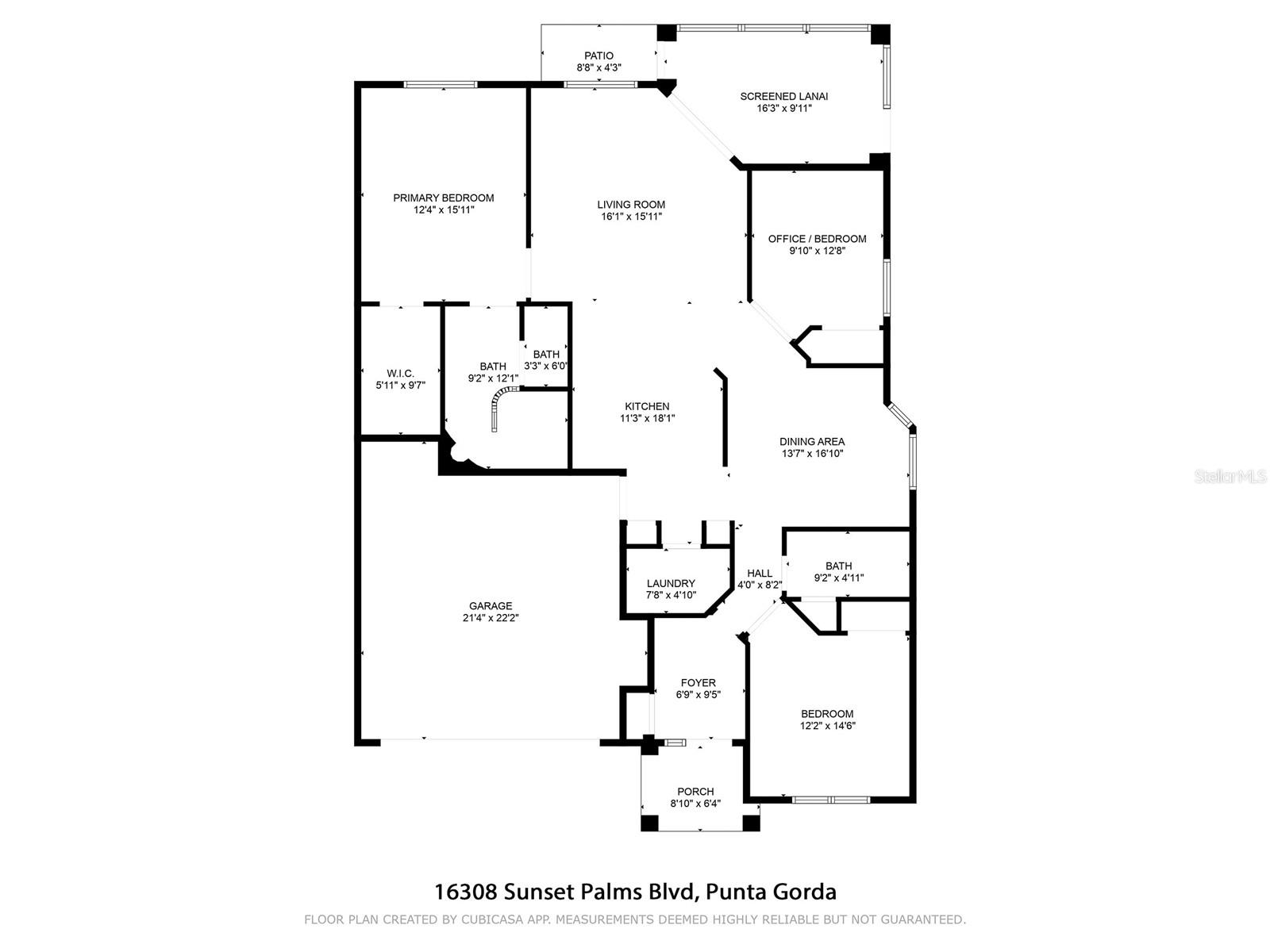 Image 46 of 46 For 16308 Sunset Palms Boulevard 1702
