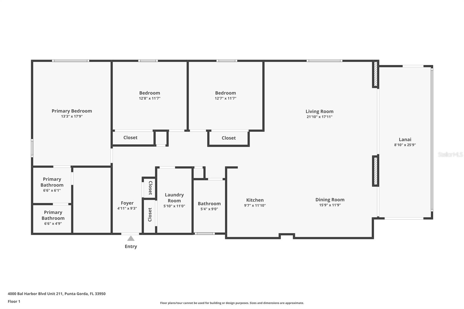 Image 43 of 43 For 4000 Bal Harbor Blvd. E. #211  211