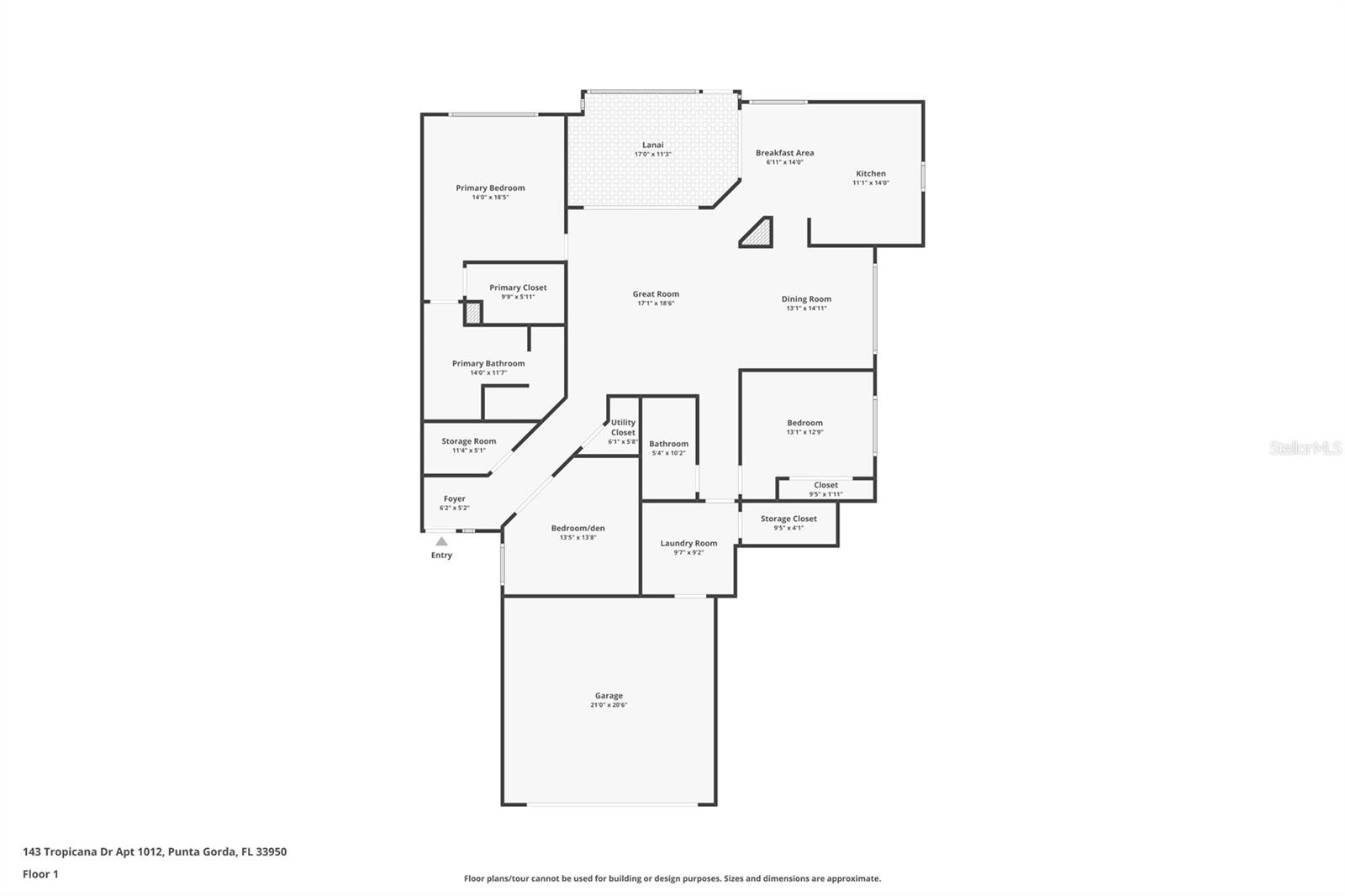 Image 55 of 55 For 143 Tropicana Drive 1012