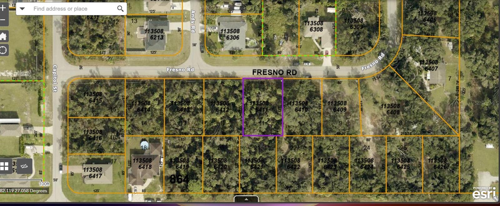 Details for Lot 11 Fresno Road, NORTH PORT, FL 34288