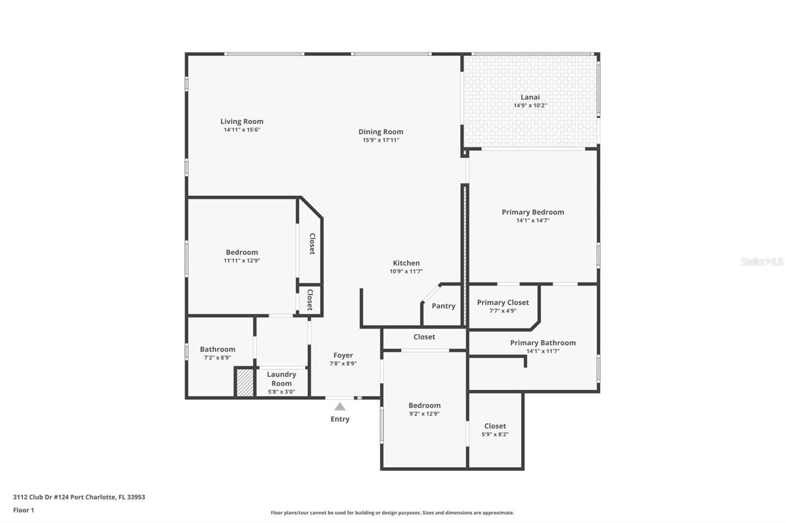 Image 36 of 57 For 3112 Club Drive 124