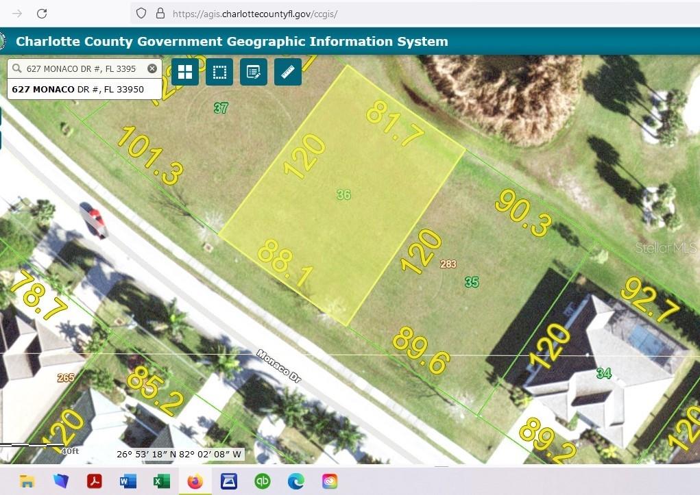 Details for 627 Monaco Drive, PUNTA GORDA, FL 33950