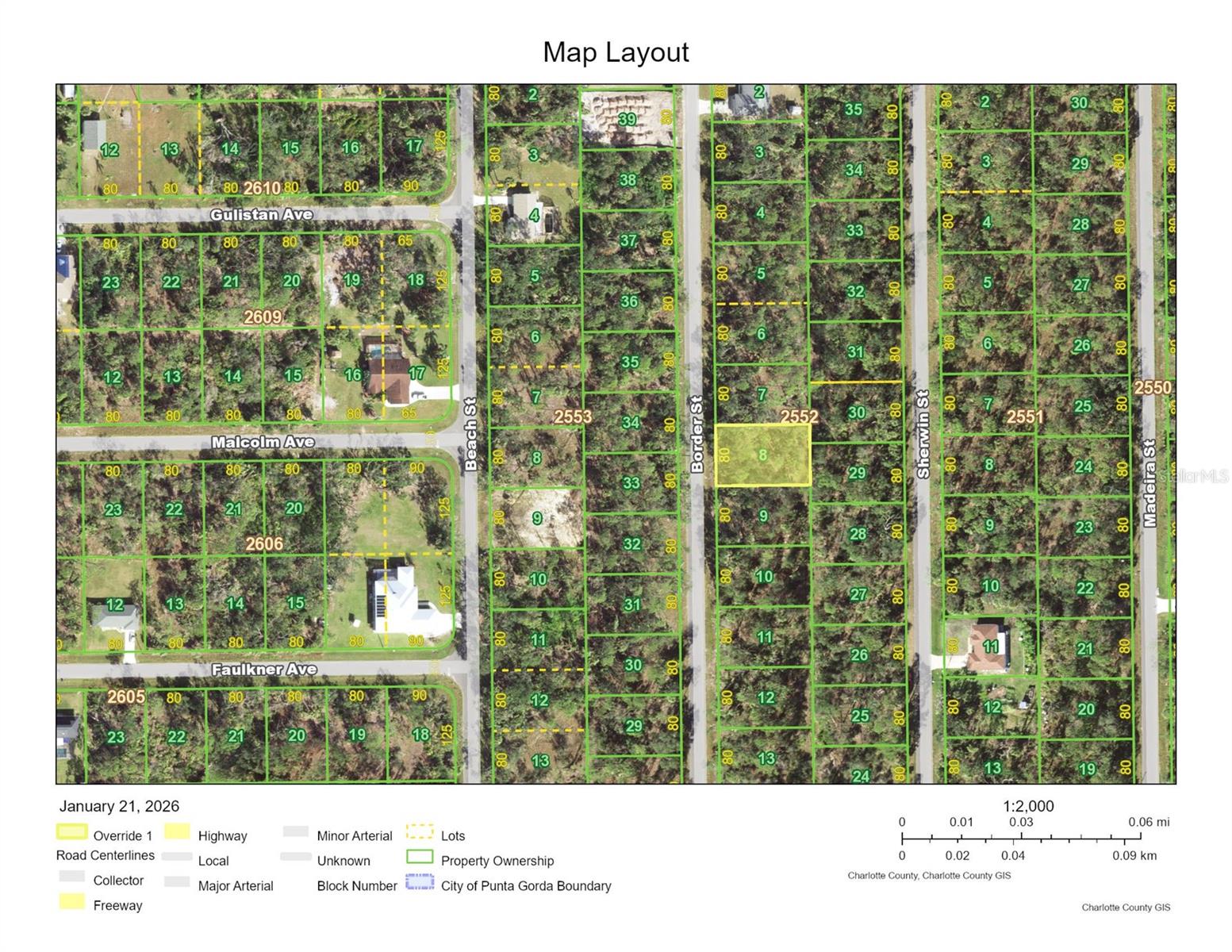 Listing Details for 1064 Border Street, PORT CHARLOTTE, FL 33953