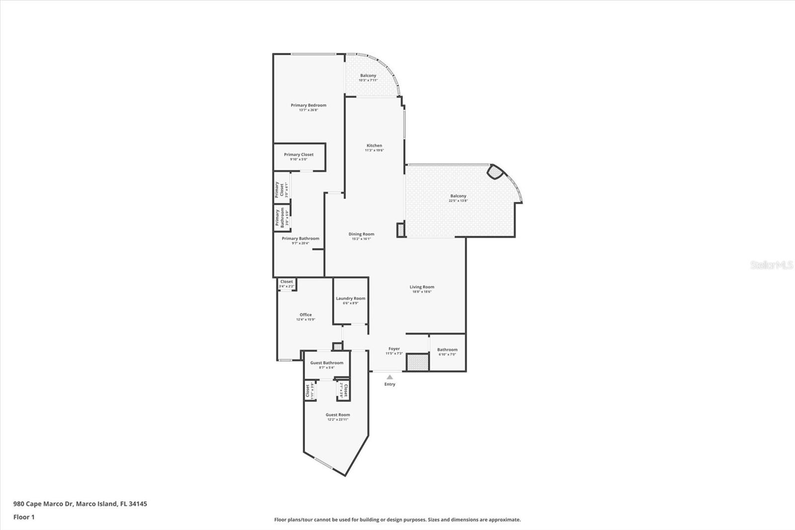 Image 60 of 60 For 980 Cape Marco Drive 1705