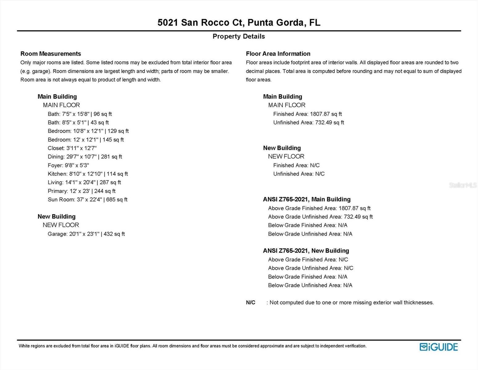 Image 62 of 63 For 5021 San Rocco Court