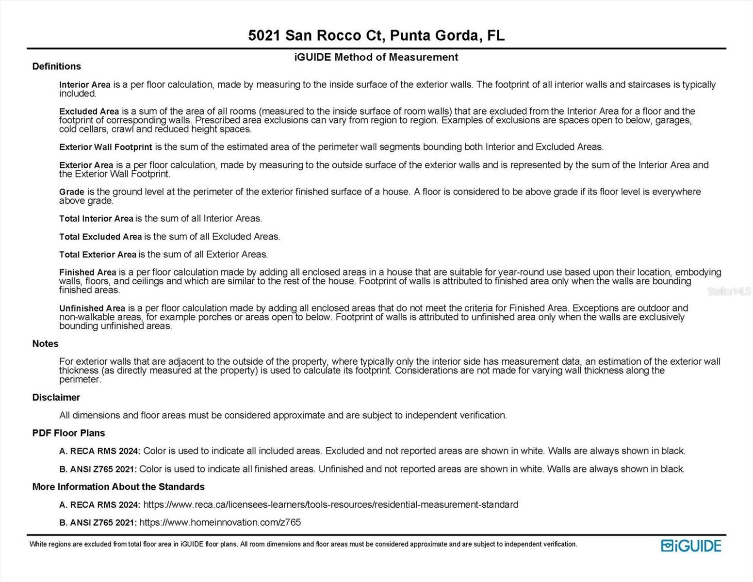 Image 63 of 63 For 5021 San Rocco Court