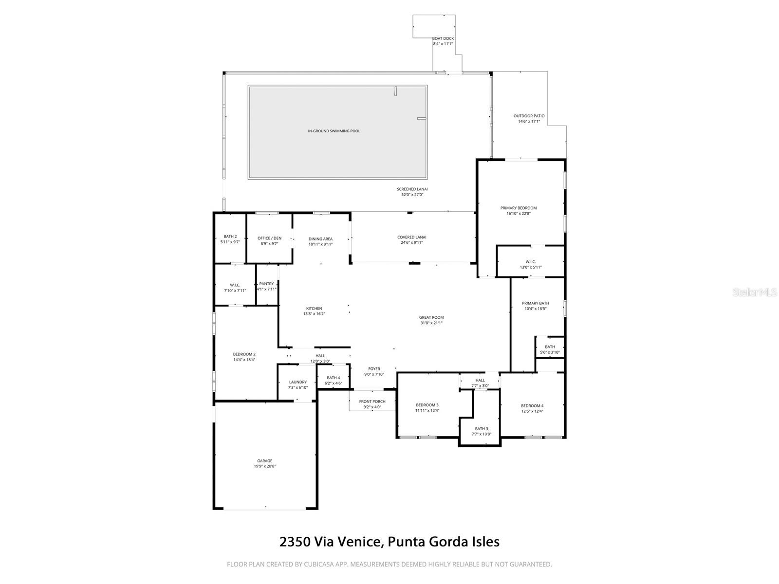 Image 64 of 64 For 2350 Via Venice