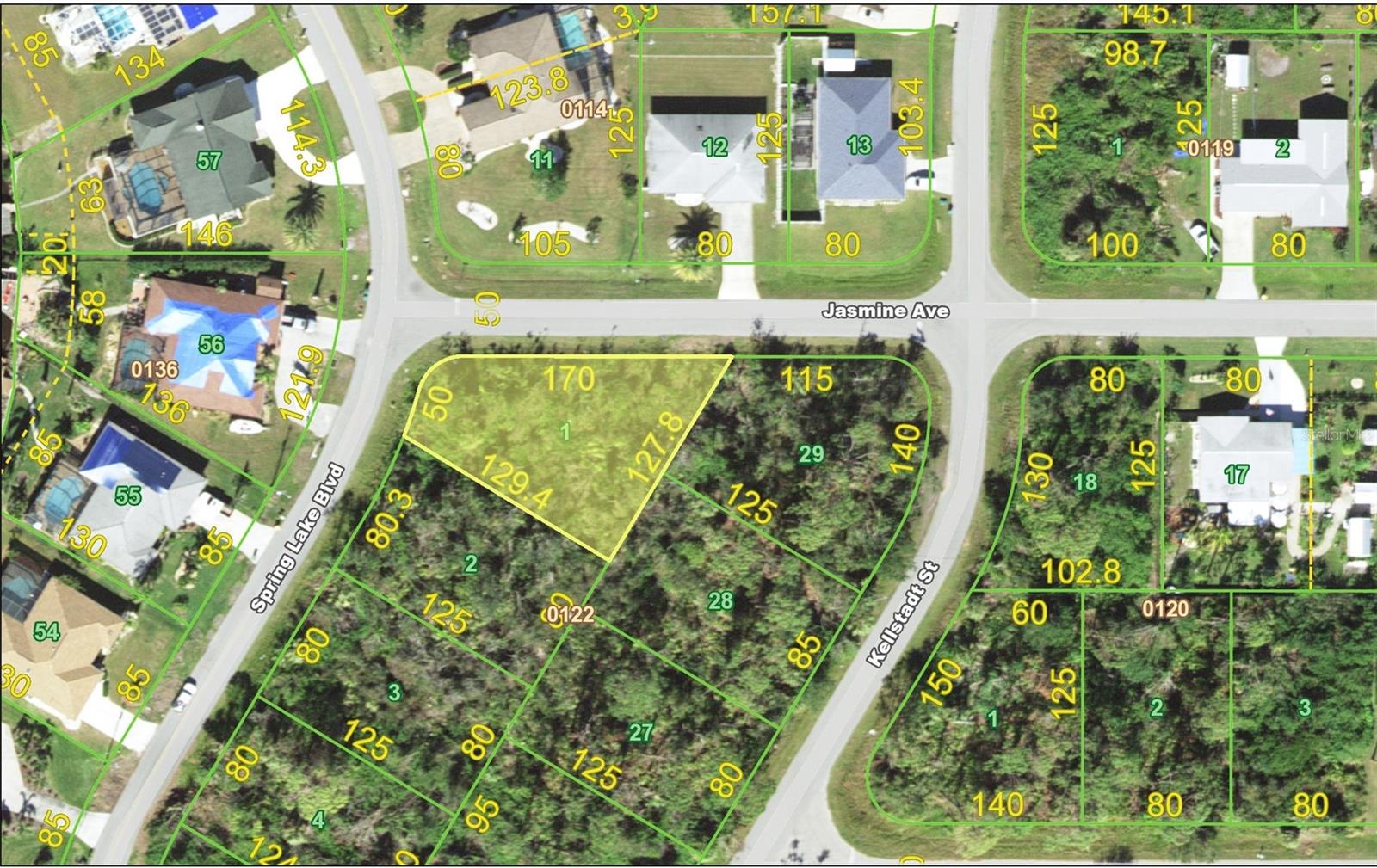 Listing Details for 541 Spring Lake Boulevard Nw, PORT CHARLOTTE, FL 33952