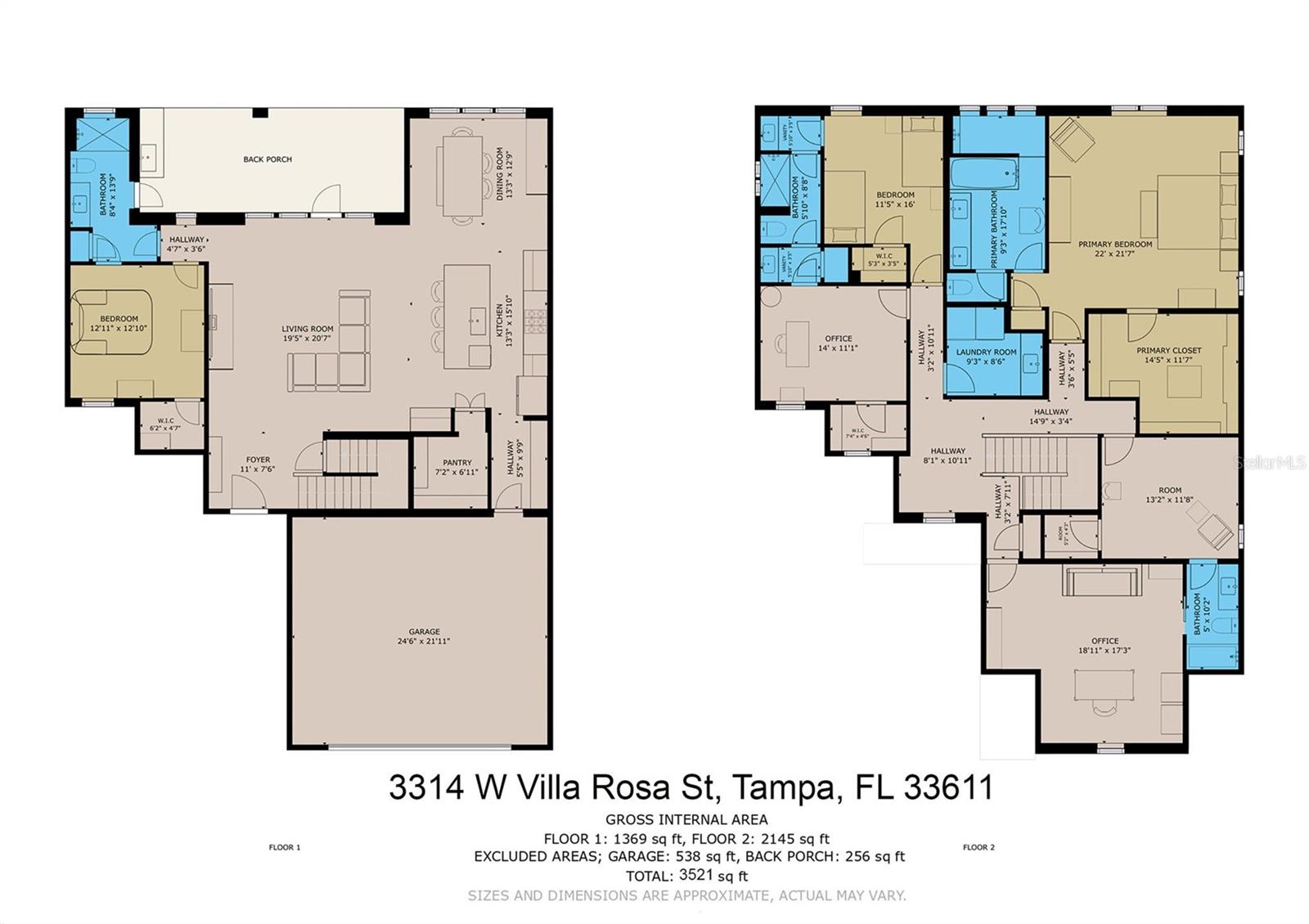 Listing photo id 69 for 3314 Villa Rosa Street