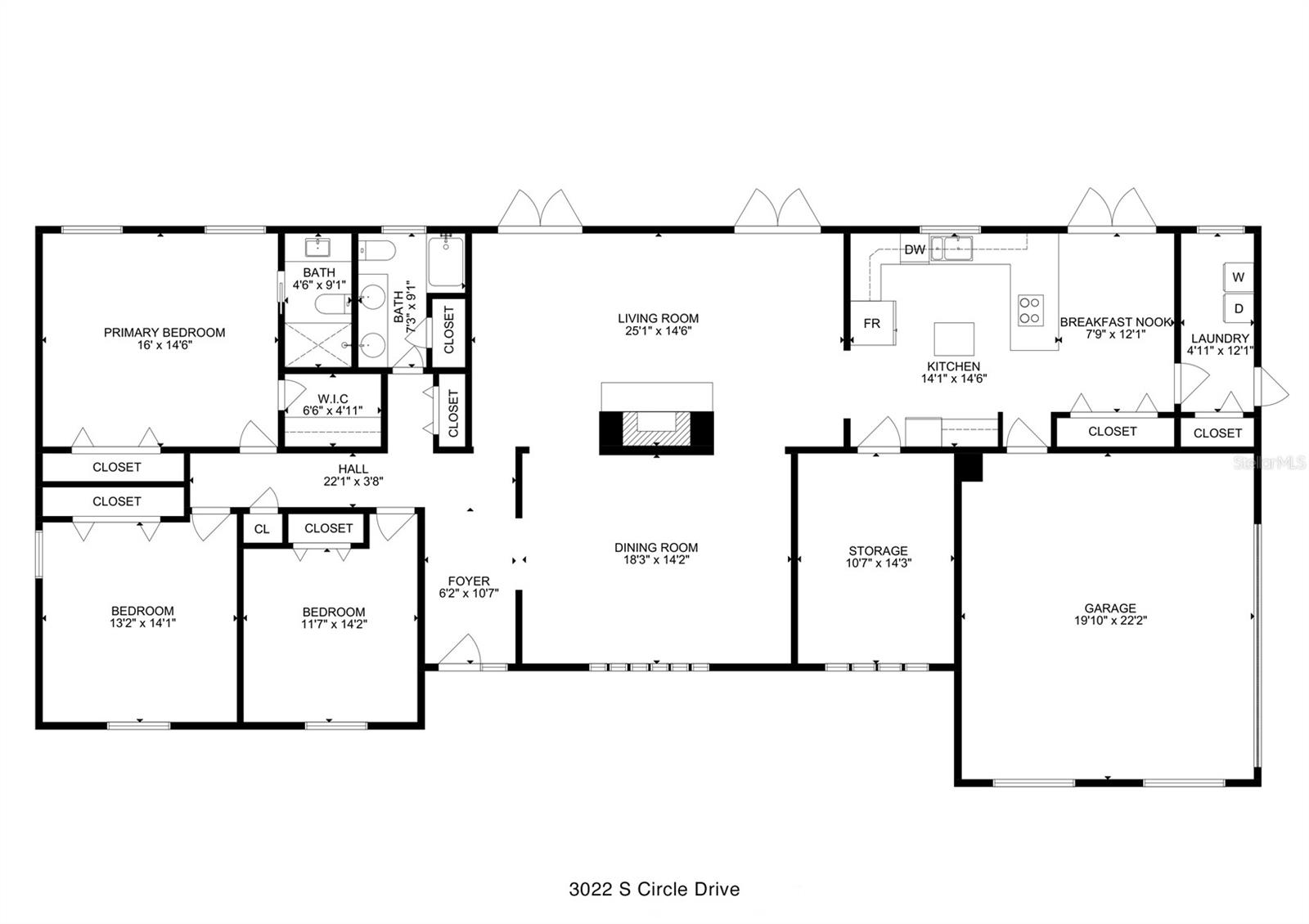 Image 54 of 58 For 3022 Circle Drive