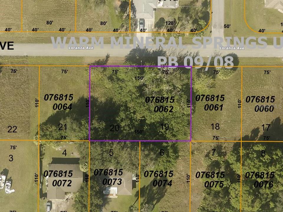 Listing Details for Lots 19 & 20 Loranza Avenue, NORTH PORT, FL 34287