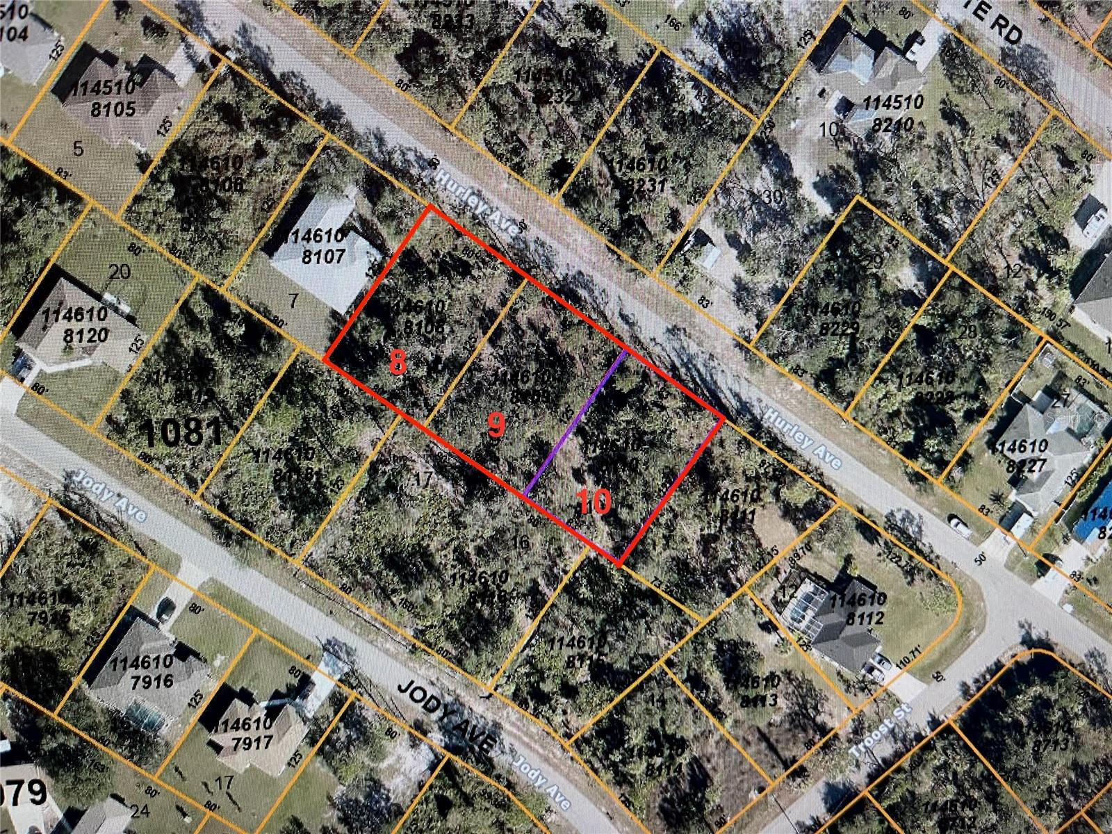 Details for Lot 8,9,10 Hurley Avenue, NORTH PORT, FL 34288