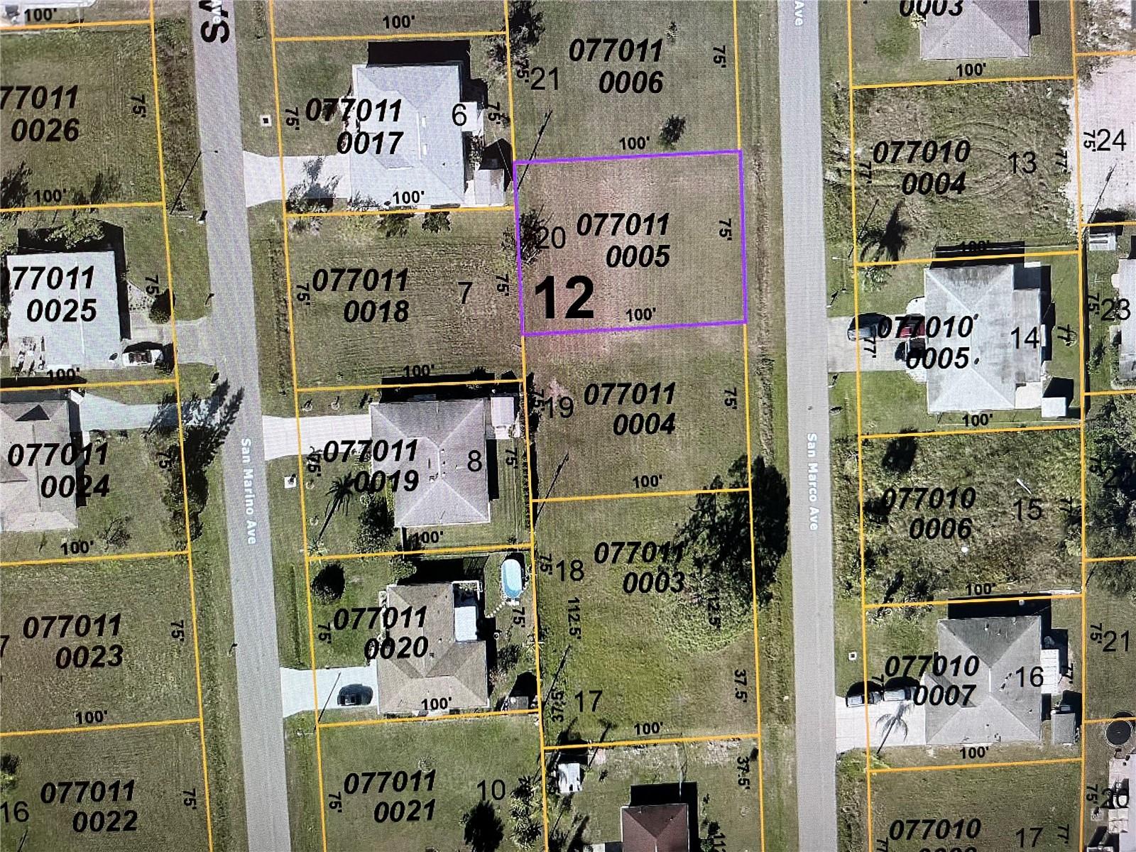 Details for Lot 20 San Marco Avenue, NORTH PORT, FL 34287