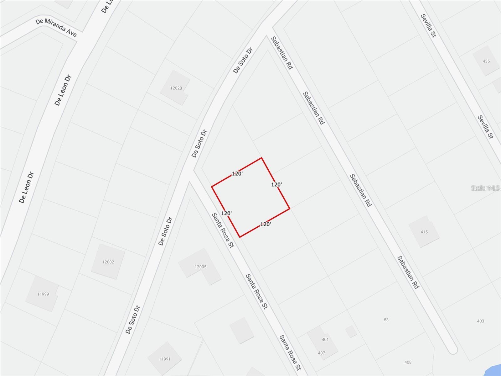 Details for Santa Rosa Street, NORTH PORT, FL 34287