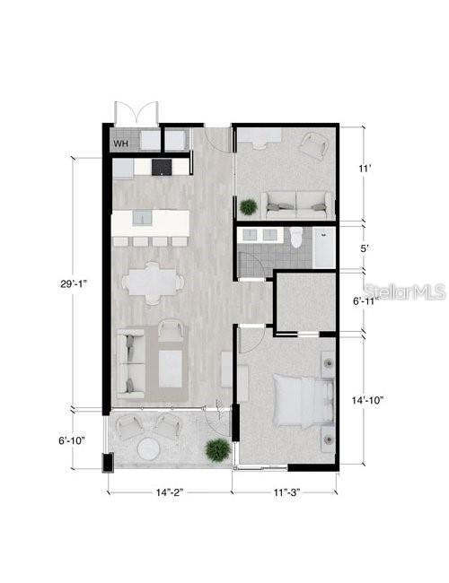 Image 6 of 10 For 332 Cocoanut Avenue 505