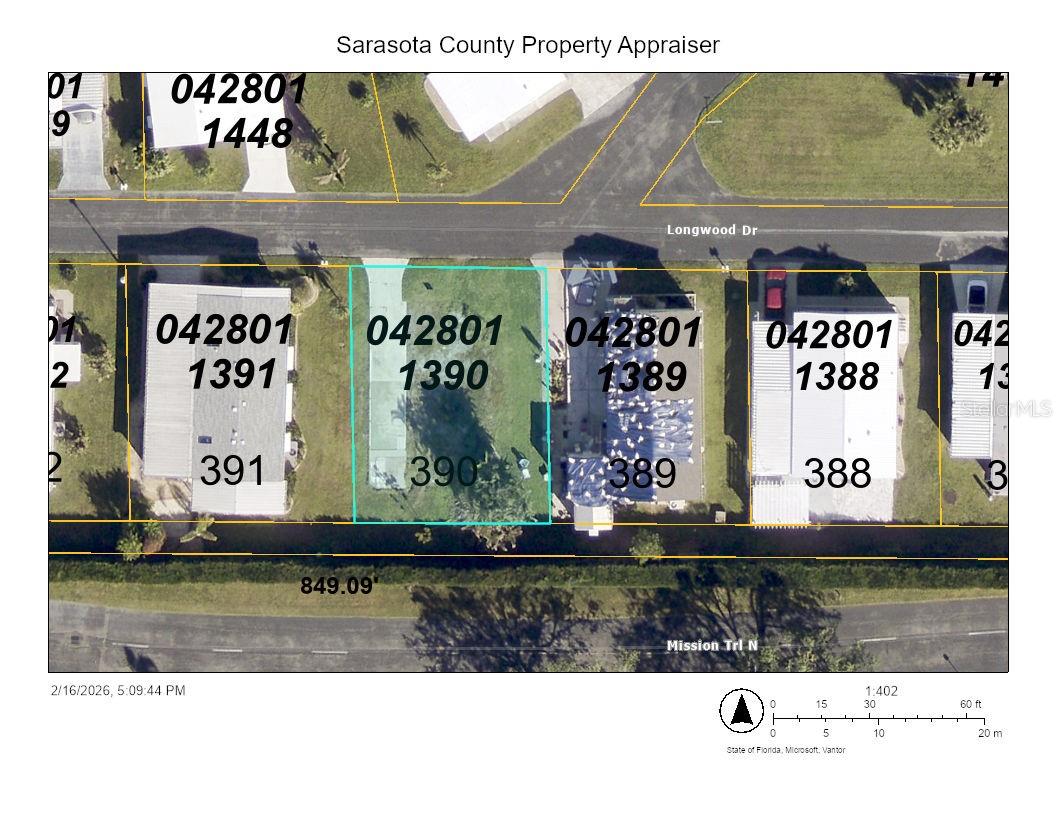 Listing Details for 390 Longwood Drive, VENICE, FL 34285
