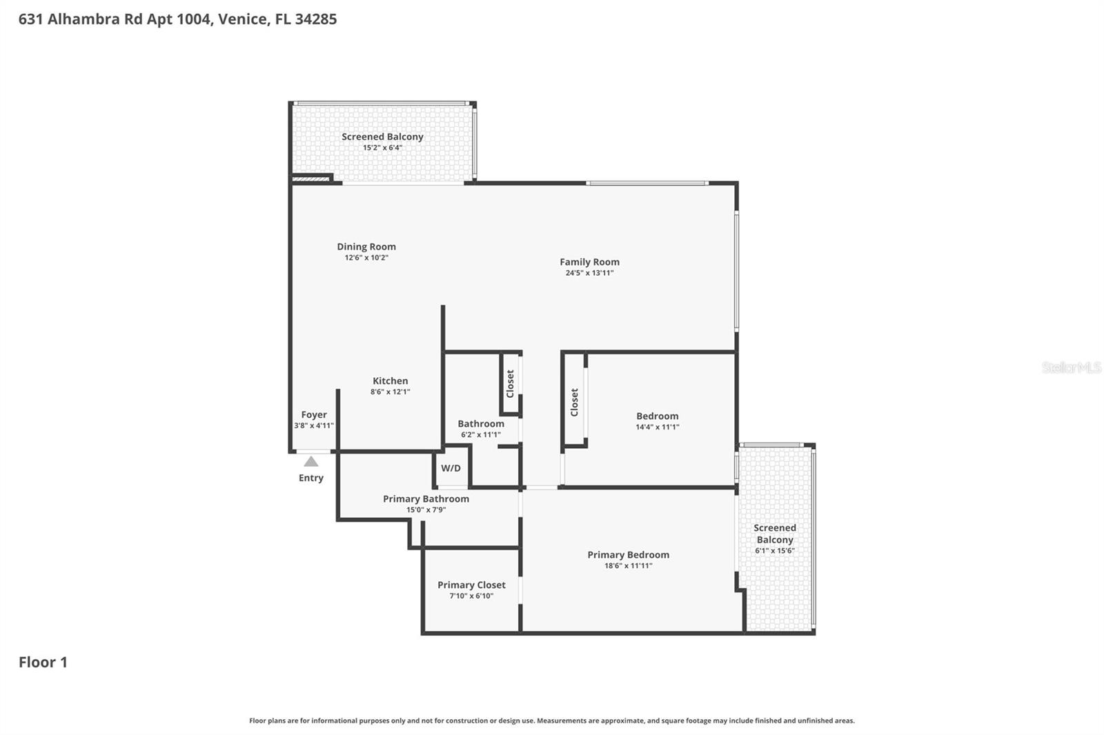 Image 74 of 74 For 631 Alhambra Road 1004