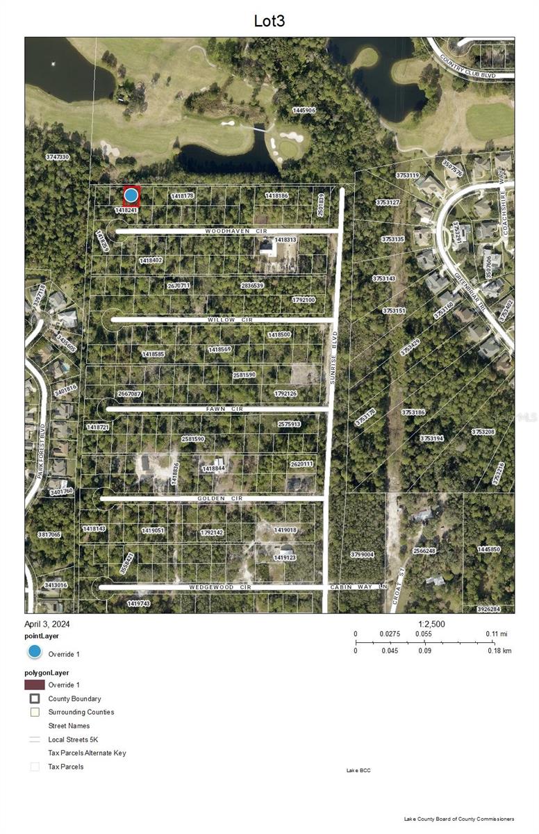 Details for Lot 3 Chase Court, MOUNT DORA, FL 32757