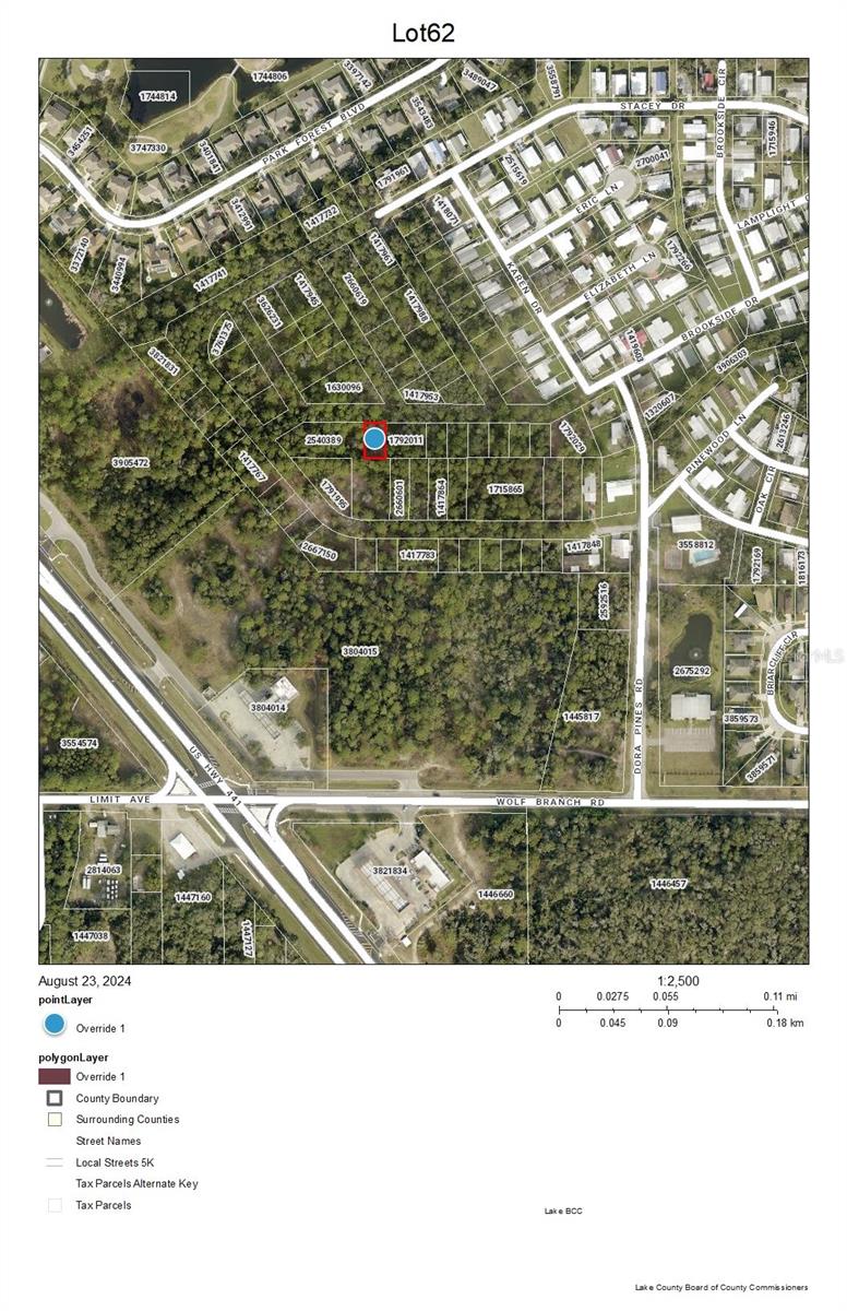 Details for Lot 62 Karen Drive, MOUNT DORA, FL 32757