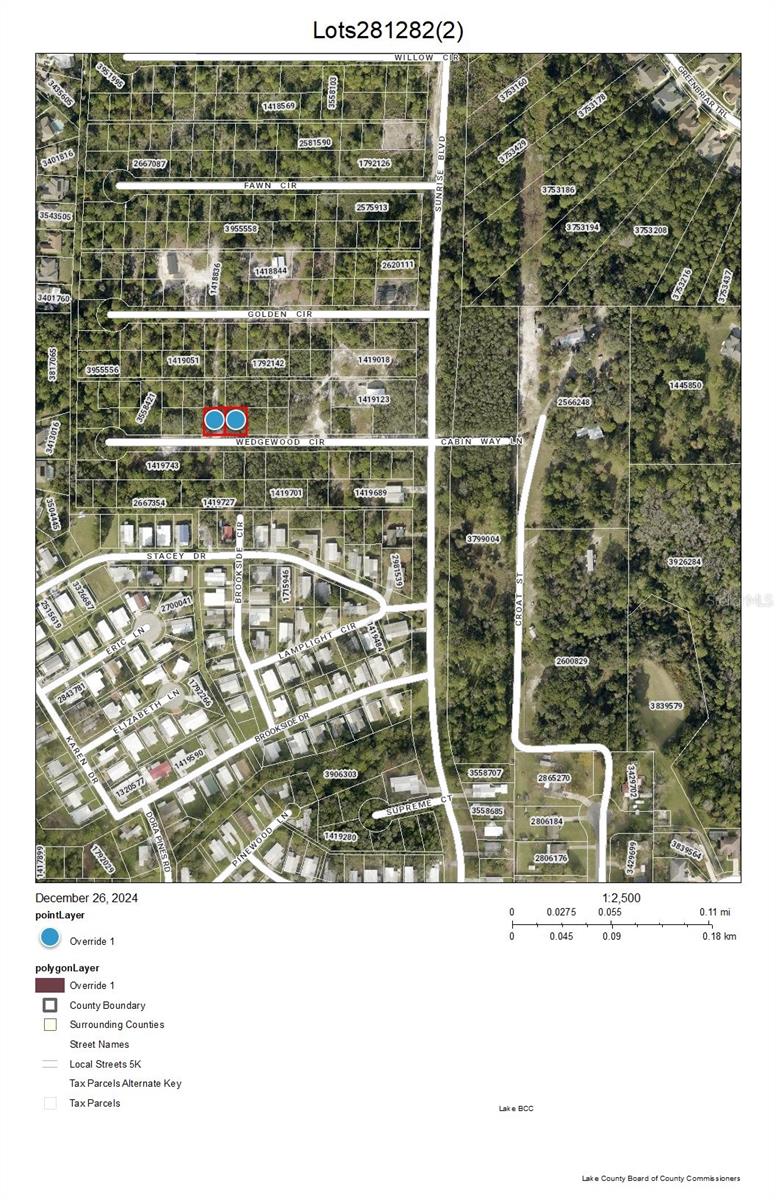 Details for Lots 281 & 282 Brookside Circle, MOUNT DORA, FL 32757