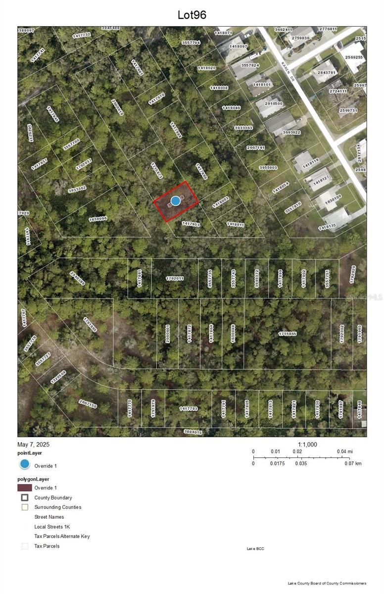 Details for Lot 96 Karen Drive, MOUNT DORA, FL 32757