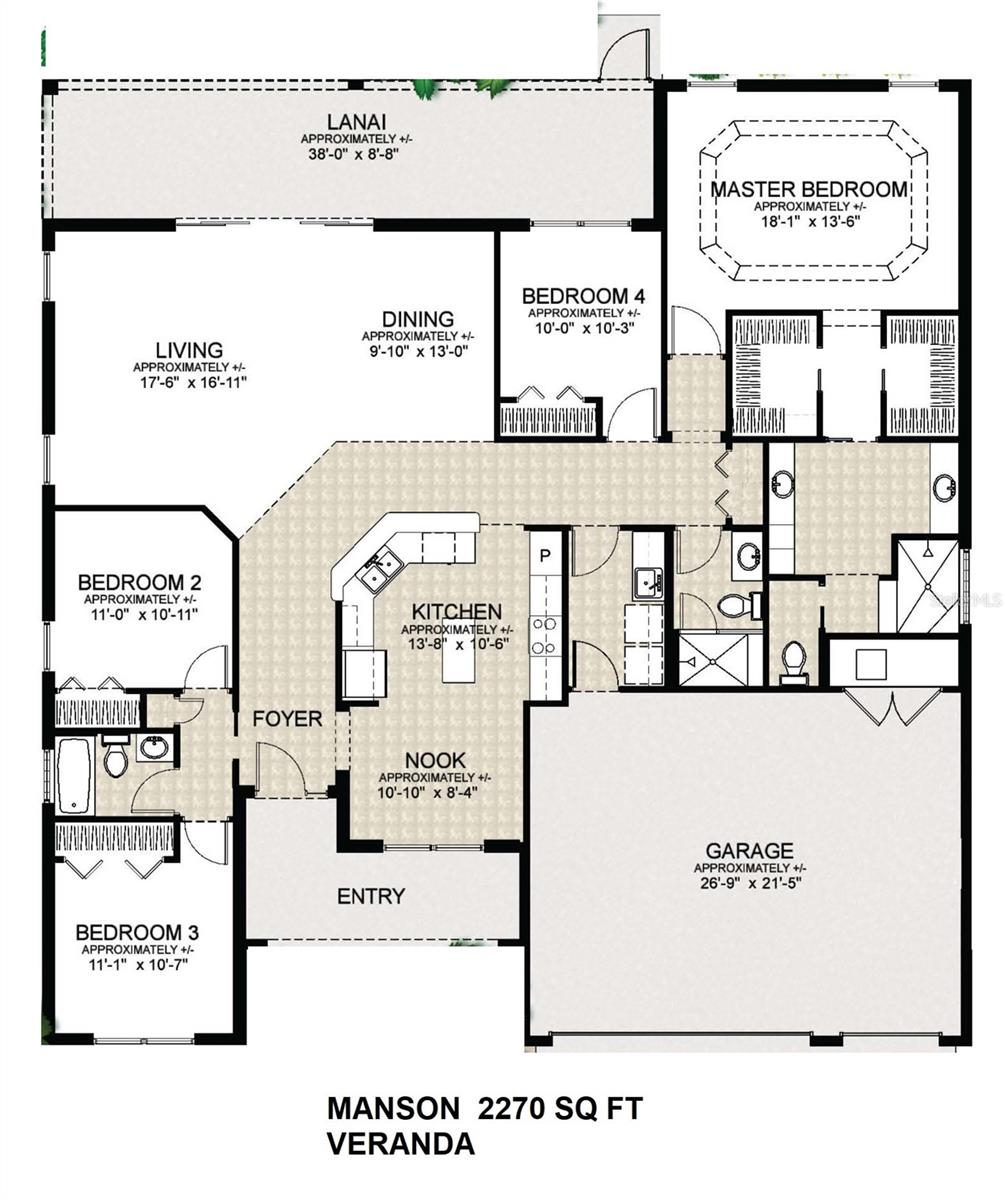 Image 3 of 60 For 3138 Aurea Place