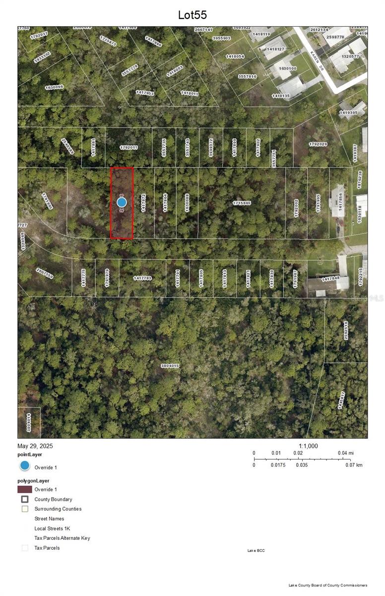 Details for Lot 55 Karen Drive, MOUNT DORA, FL 32757