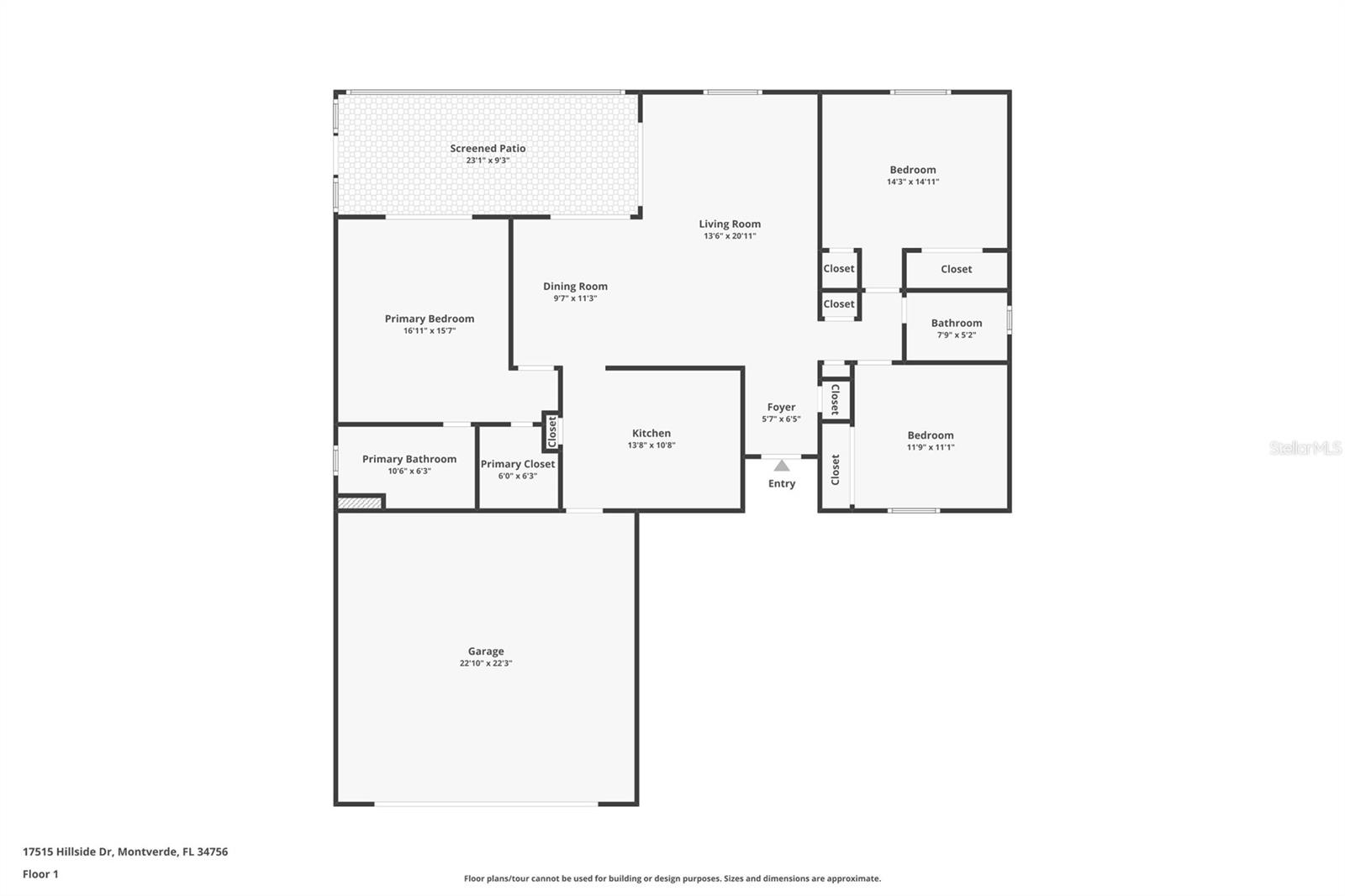 Image 34 of 36 For 17515 Hillside Drive