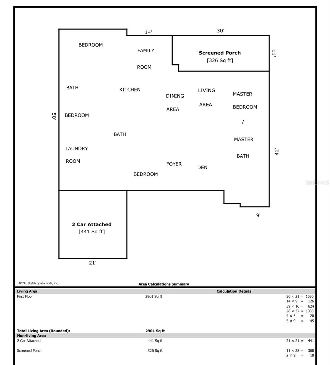 Image 54 of 54 For 36452 Grand Island Oaks Circle