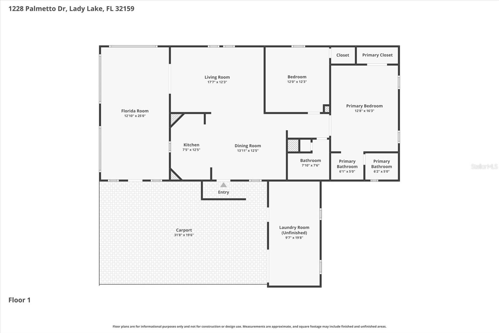 Image 3 of 37 For 1228 Palmetto Drive