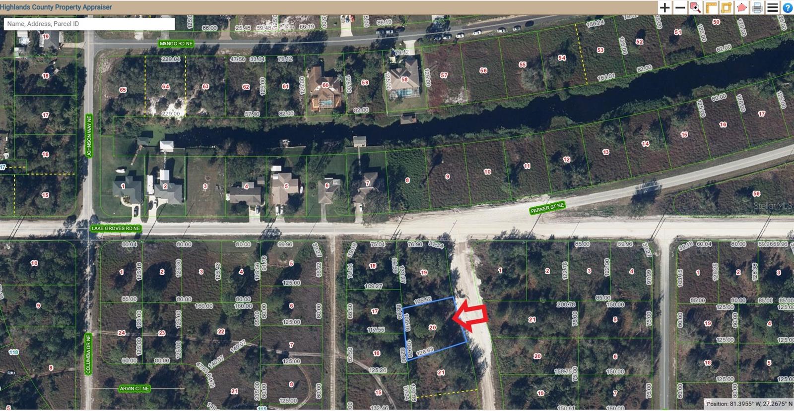 Listing Details for 103 Wayne Avenue, LAKE PLACID, FL 33852