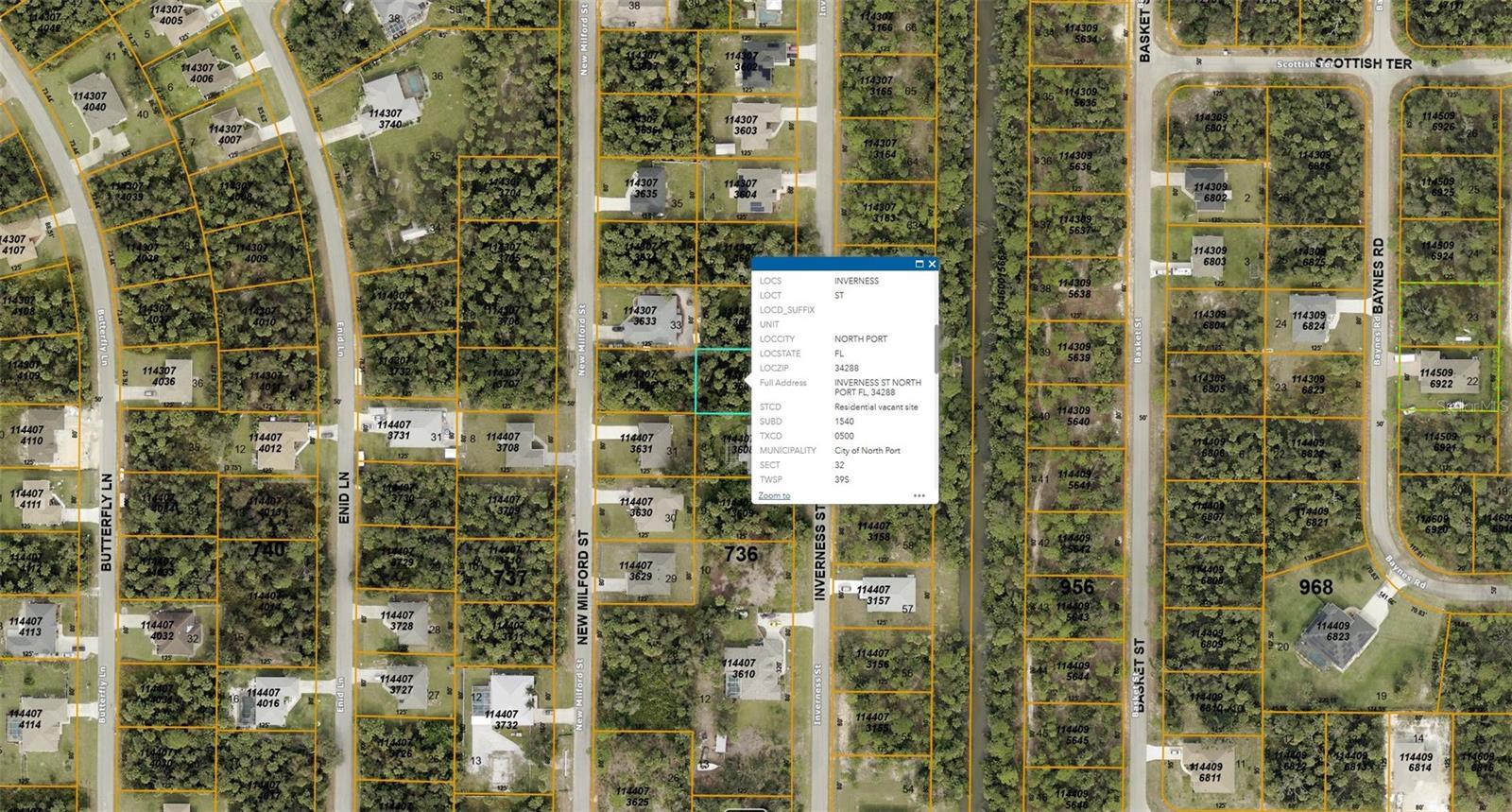 Details for Inverness Street, NORTH PORT, FL 34288