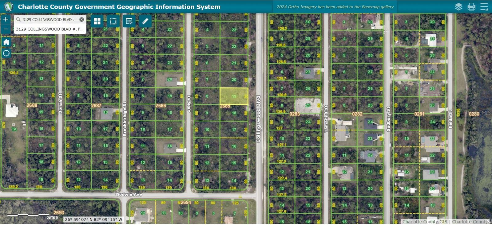 Listing Details for 3129 Collingswood Boulevard, PORT CHARLOTTE, FL 33948