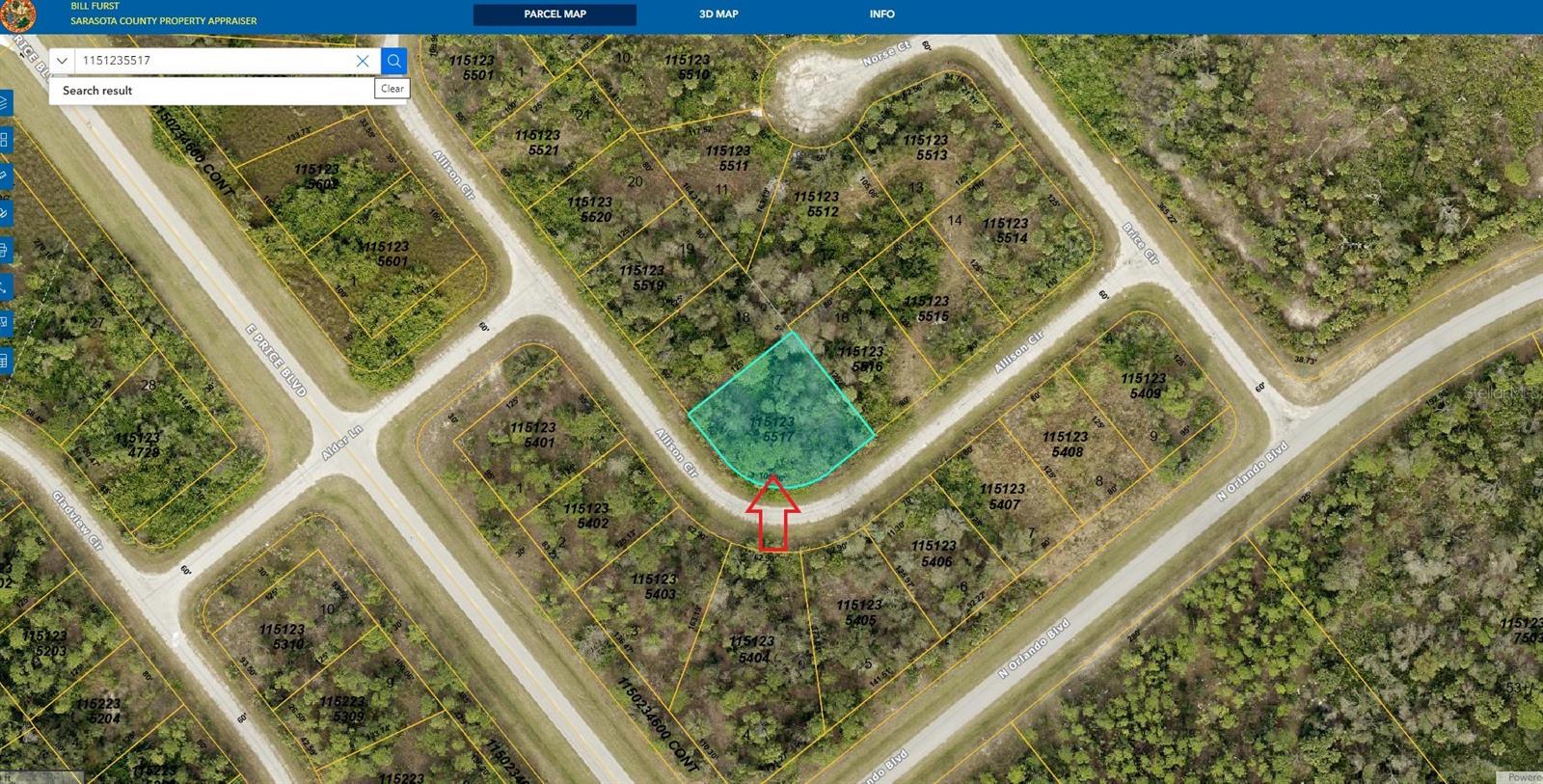 Listing Details for Allison Circle, NORTH PORT, FL 34288