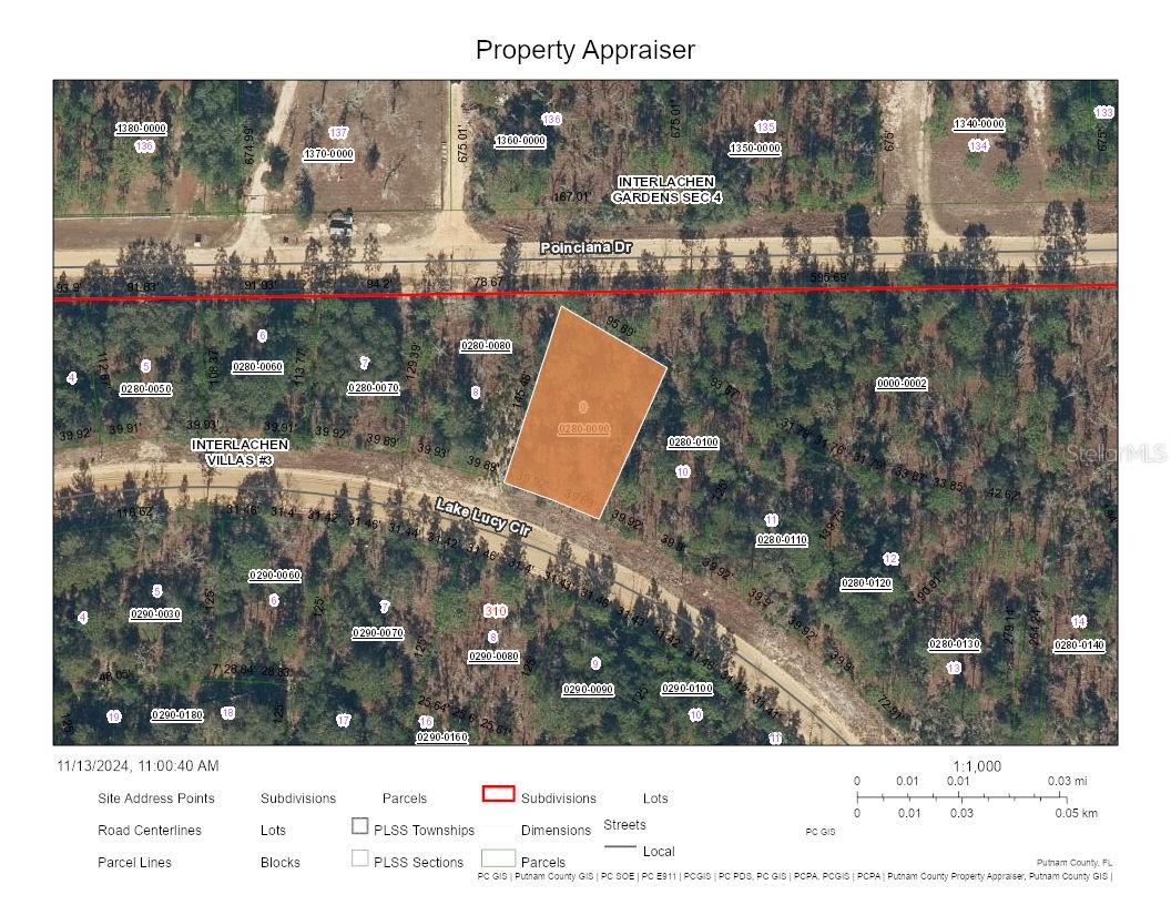 Details for 309 Lake Lucy Circle, INTERLACHEN, FL 32148