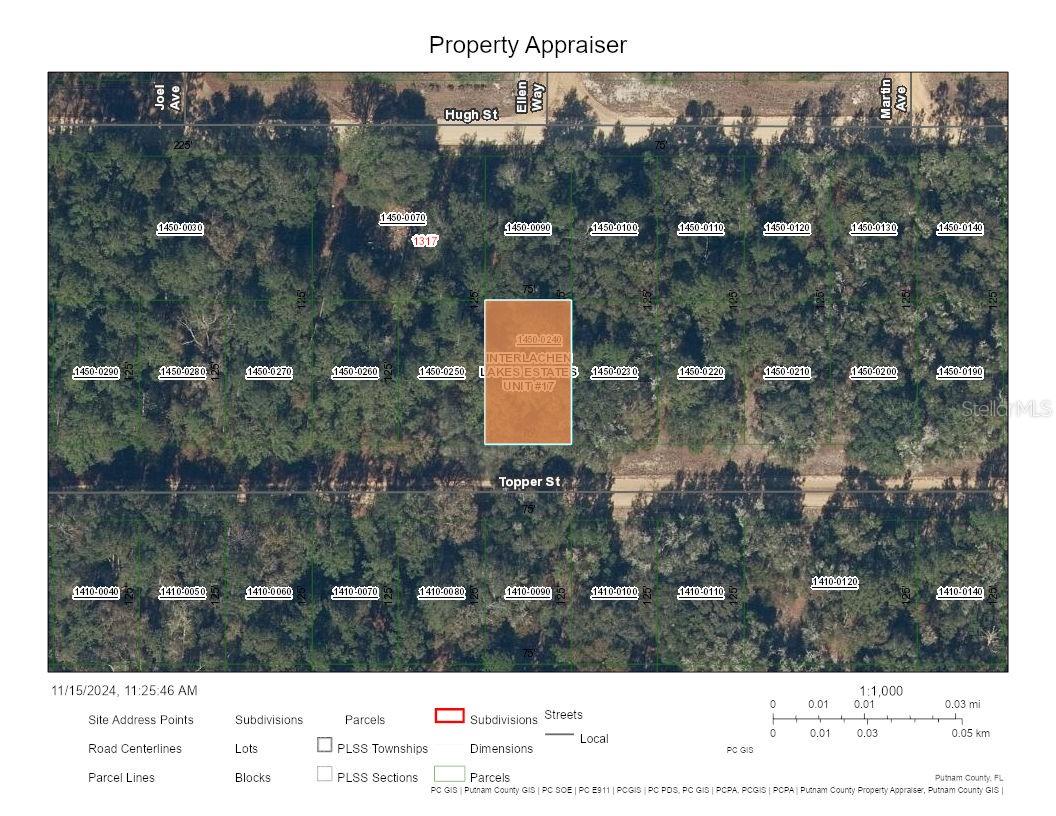 Details for 0 Topper Street, INTERLACHEN, FL 32148