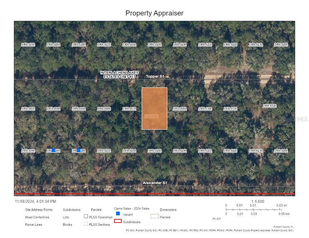 Details for Topper Street, INTERLACHEN, FL 32148