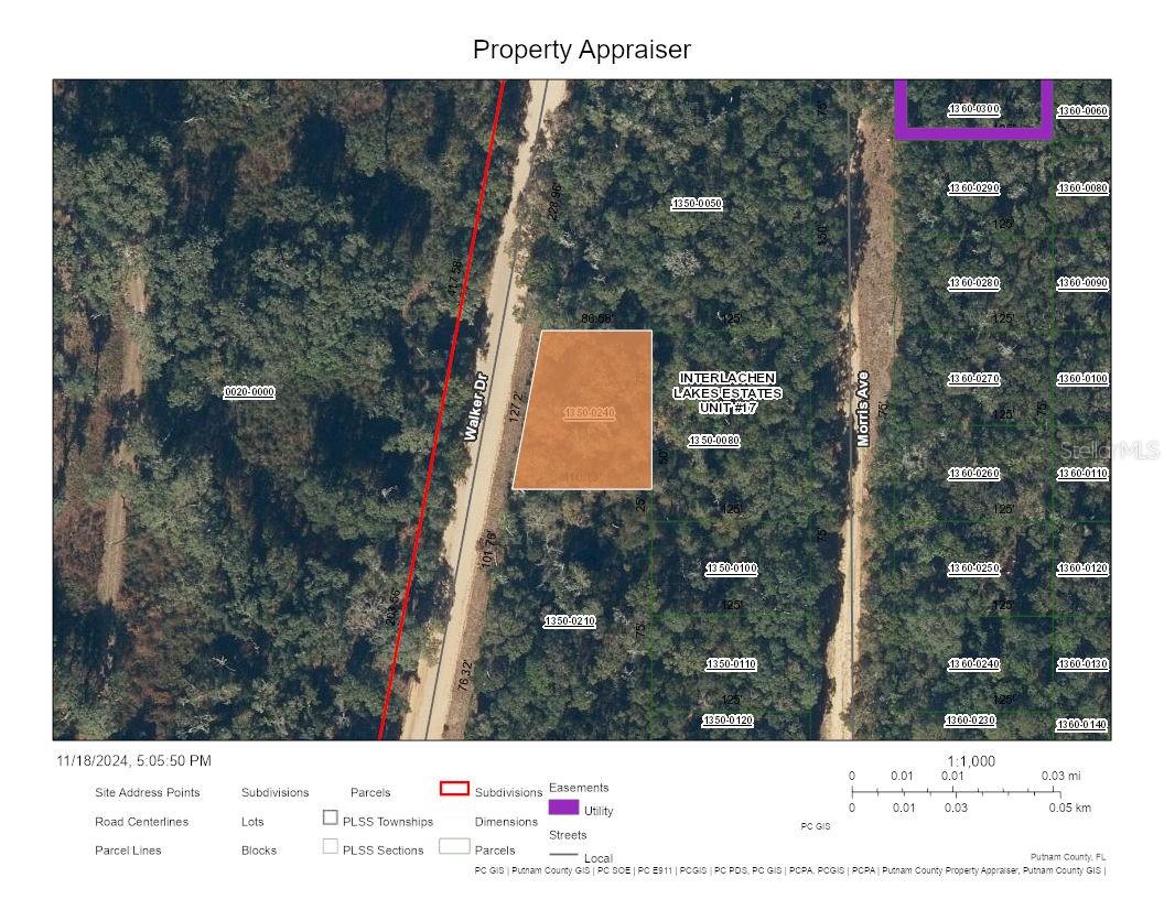 Details for 0 Walker Drive, INTERLACHEN, FL 32148