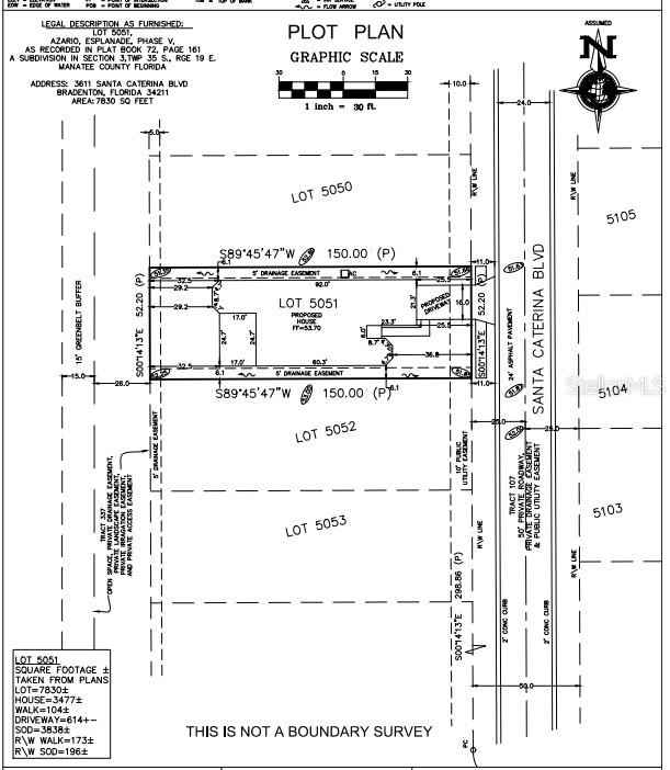 Image 4 of 43 For 3611 Santa Caterina Boulevard