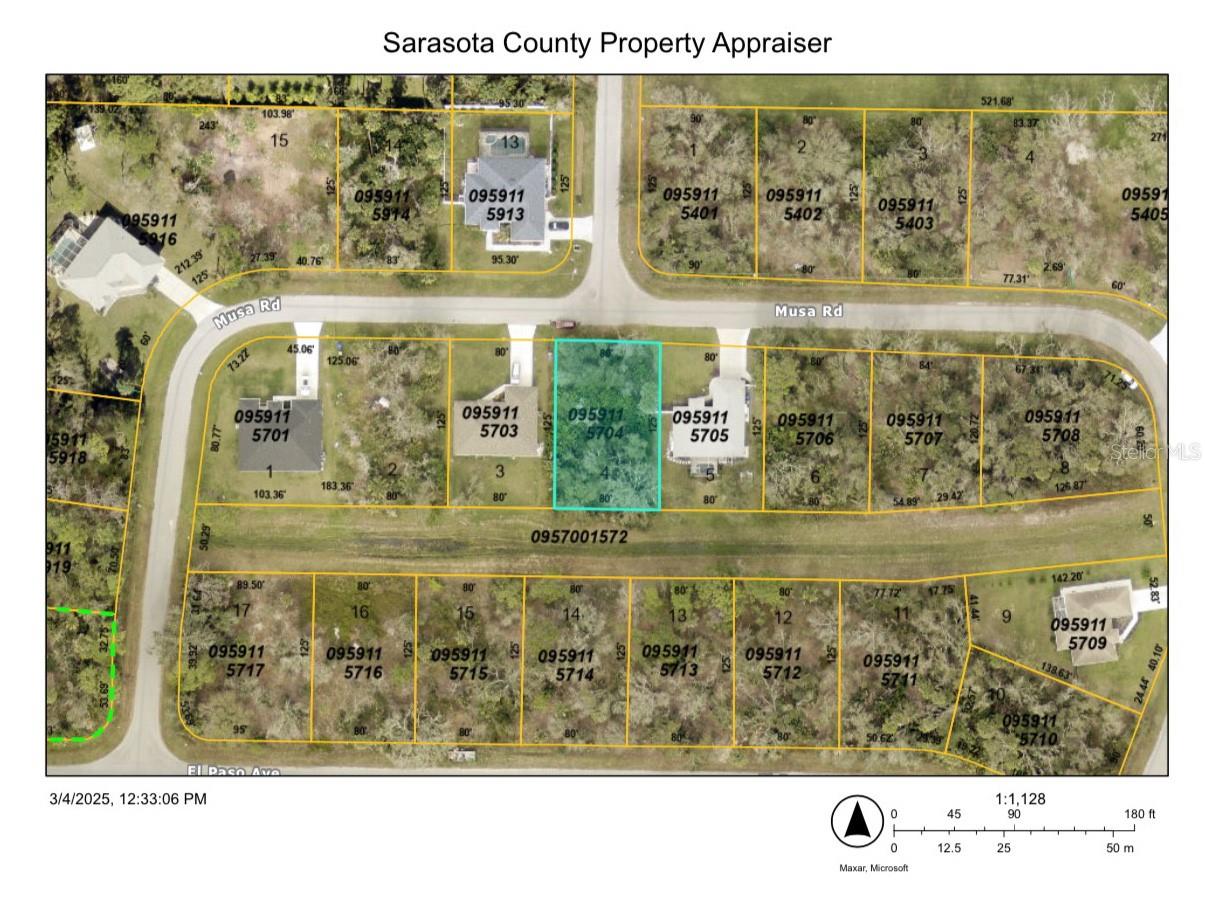 Details for  Musa Road , NORTH PORT, FL 34286