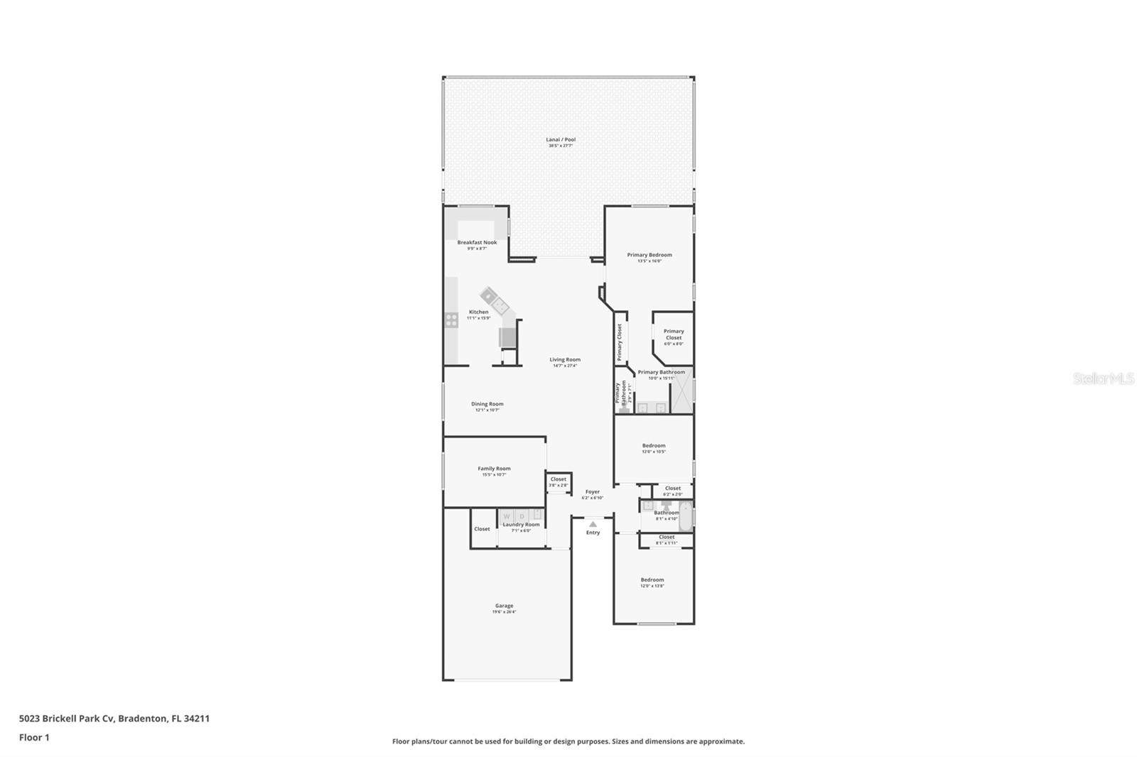 Image 34 of 58 For 5023 Brickell Park Cove