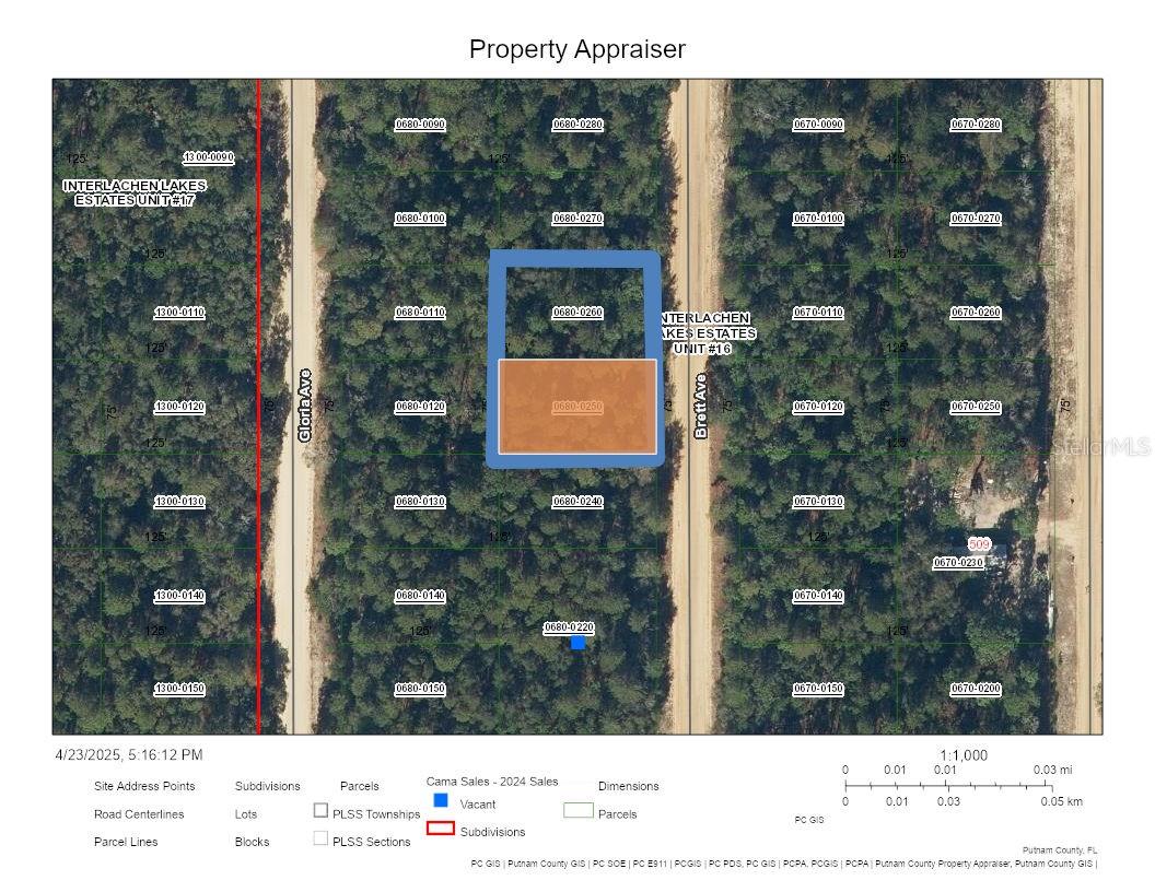 Listing Details for Double Lot Brett Avenue, INTERLACHEN, FL 32148