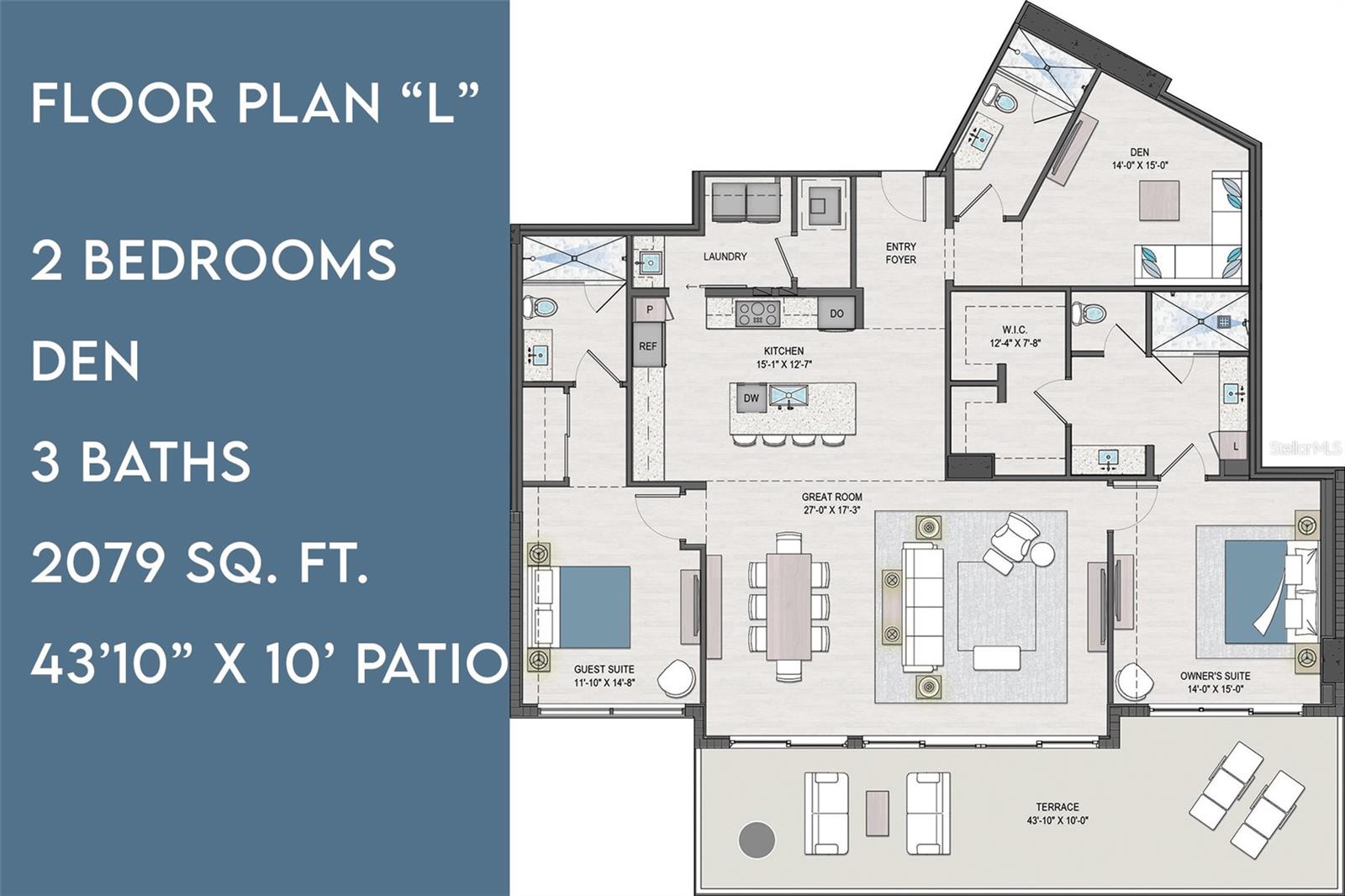 Image 5 of 89 For 301 Quay Commons Drive 1711